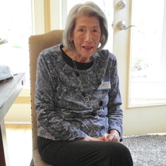 Edith Hosler at 90th Party NC 2013