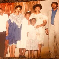 Yaoundé 1995.

My darling Edith, we love you but the Lord loved you more. May you rest in peace with my brother, Ndia John Atanga . You both left too soon.