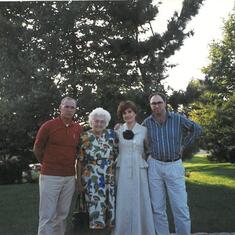 Walt, Mom, Hedy, and Ed
