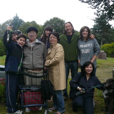 (Popo, Mom) Angie, Erik, Dad, Malina, Irene, Howard, Alex, Judy, Yerba. Sept. 2009