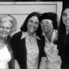 The Misuraca women 1974
