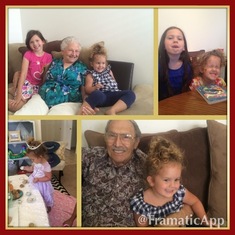 The joy of great grandchildren