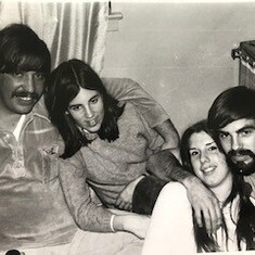 College with Mac and Nancy 1971