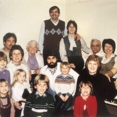 Christmas Eve  - Roemer Family  1982