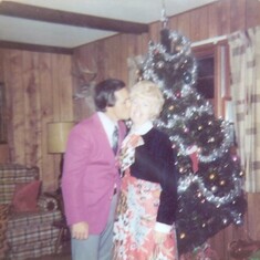 Ed & Marge, Christmas at Beachwood, NJ home