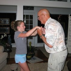 taylor and grandpa dancing 2008