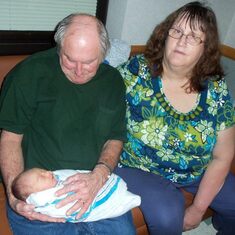 1/17/2012 with new Grandbaby
