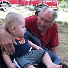 Pappy giving James a chance 2012