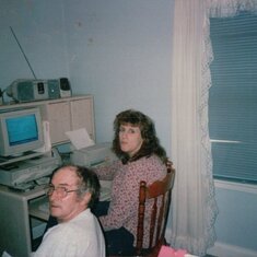 Our first PC. we both were learning.............lol