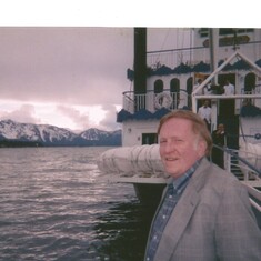 Lake Tahoe NV Dinner Cruise - Jeanette got seasick!  (1996)
