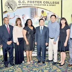 Chinese coaches graduate from GC Foster College