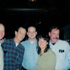 Bob, Edward, Mason, Vita, Rick. 1999