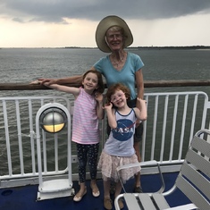 Last summer, Aug 2018, on ferry from Lewes, Del. to Cape May NJ