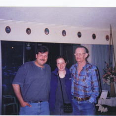 Fred, Adina, and Dad