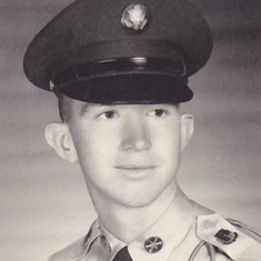 Eugene in the army, circa 1961