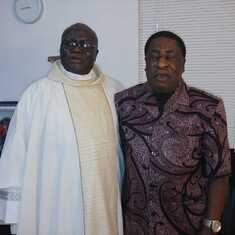 Pa Bime and Fr Maurice
