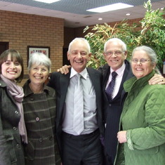 Ed & Shirley with Jakubovic Family 2012-1