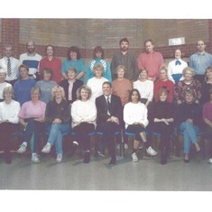 Staff at Abbey Hill 1991