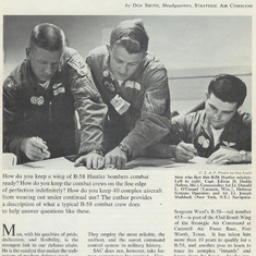 1964 B58 Hustler Article - Man, Sac's Strongest Link Newspaper Clipping