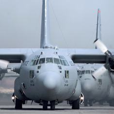 C-130 Hercules Stock Photo