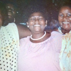 Maa with her 2 sisters