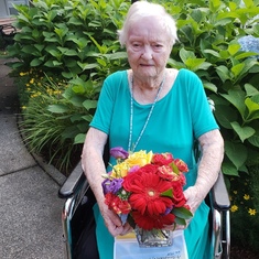 Mother on her 100th Birthday