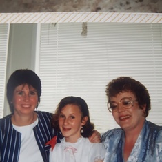 Eileen with Dorothy Callaghan & Tara Smalley 1988