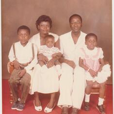 Family Photo in Lagos Nigeria.