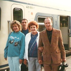 Arriving in Erding from Munich Germany 1989