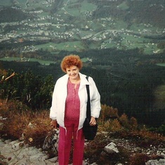 Ober Salzburg with Berchtesgarten Germany below 1989