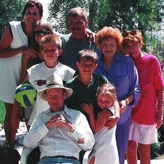 Family at Grandma's house 1999