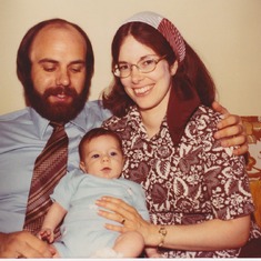 April 1978 with baby Ken