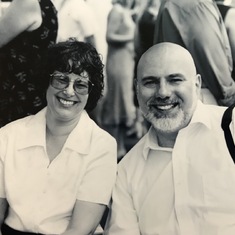 At my wedding in Maine on June 30, 2001