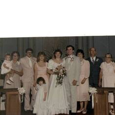 Steve and Susan wedding 1986