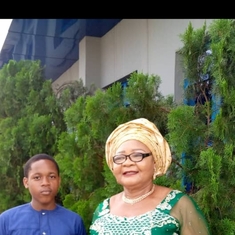 Big Mummy and Ikenna at a wedding represented Big Daddy