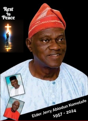 Elder Jeremiah Abiodun Komolafe