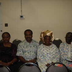 At Oluwaseun's ordination - Aug 2008