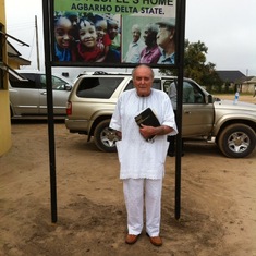 Last trip to Nigeria on the way to the service