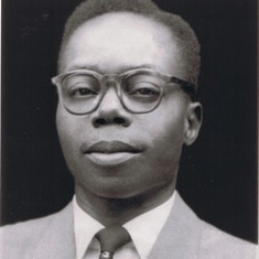 Papa as young man (The young " tailor Etim")