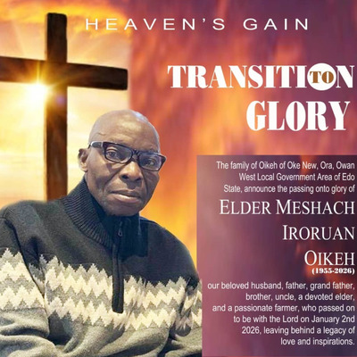 Elder Meshach Iroruan Oikeh