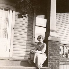 Teenage Eleanor  at home in Hamtramck