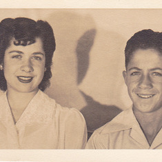 With brother Eric c1940s