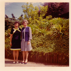 Ellie & friend c1970s