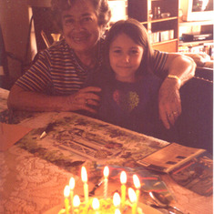 Brenley's birthday c 1997