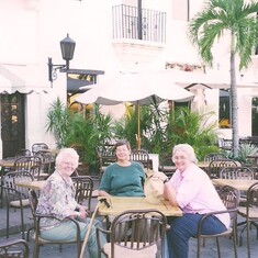 Mom, Elena, Anne Santo Domingo 2001