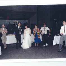 Dancing at Kelleys wedding 2000