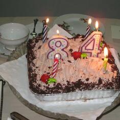 Eligio's Birthday Cake