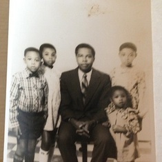 From L-R Obi, Ebere, Daddy, Oge and Chioma
