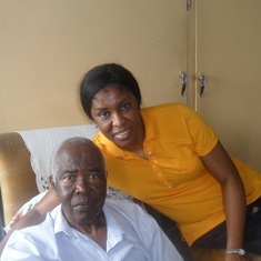 Dad and I 2011 Visit to Naija