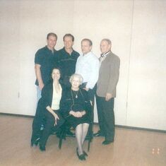 Elio with his mother, his 3 brothers Paul, Sal, and Neal and his dear sister Tina.